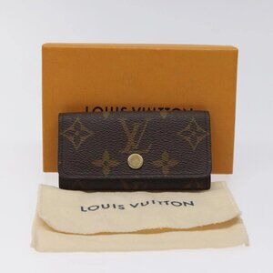 LOUIS VUITTON Monogram Multicles 4 Key Case Monogram